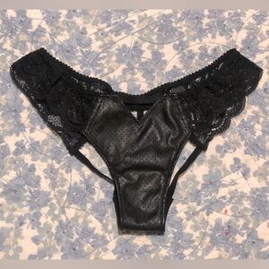 Victoria's Secret Black Lace Panties